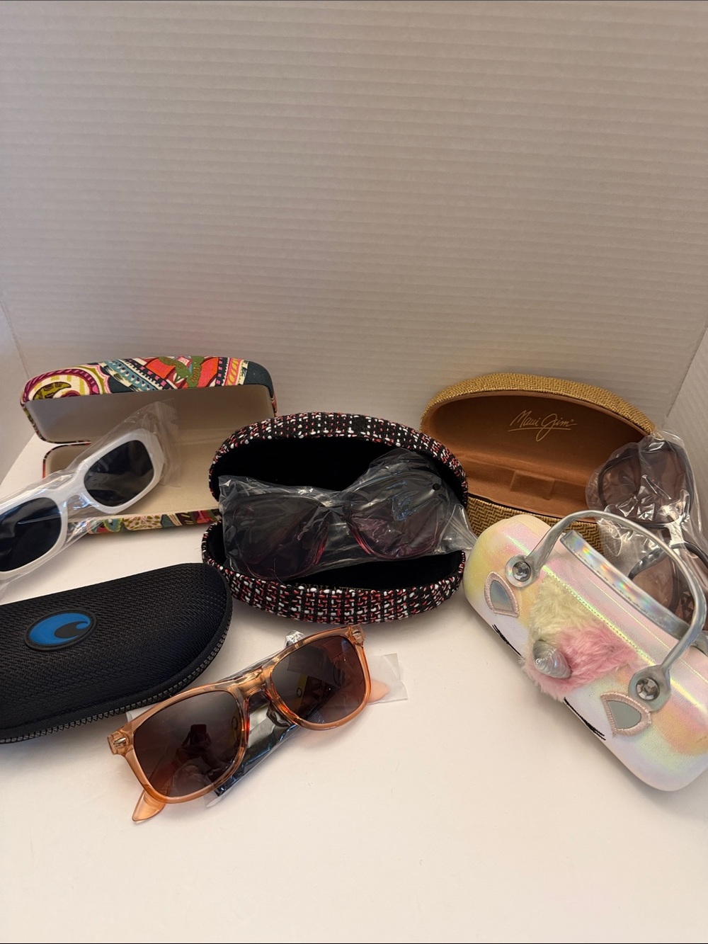 💰Women's Sunglasses Case Collection and Unbranded Sunglasses